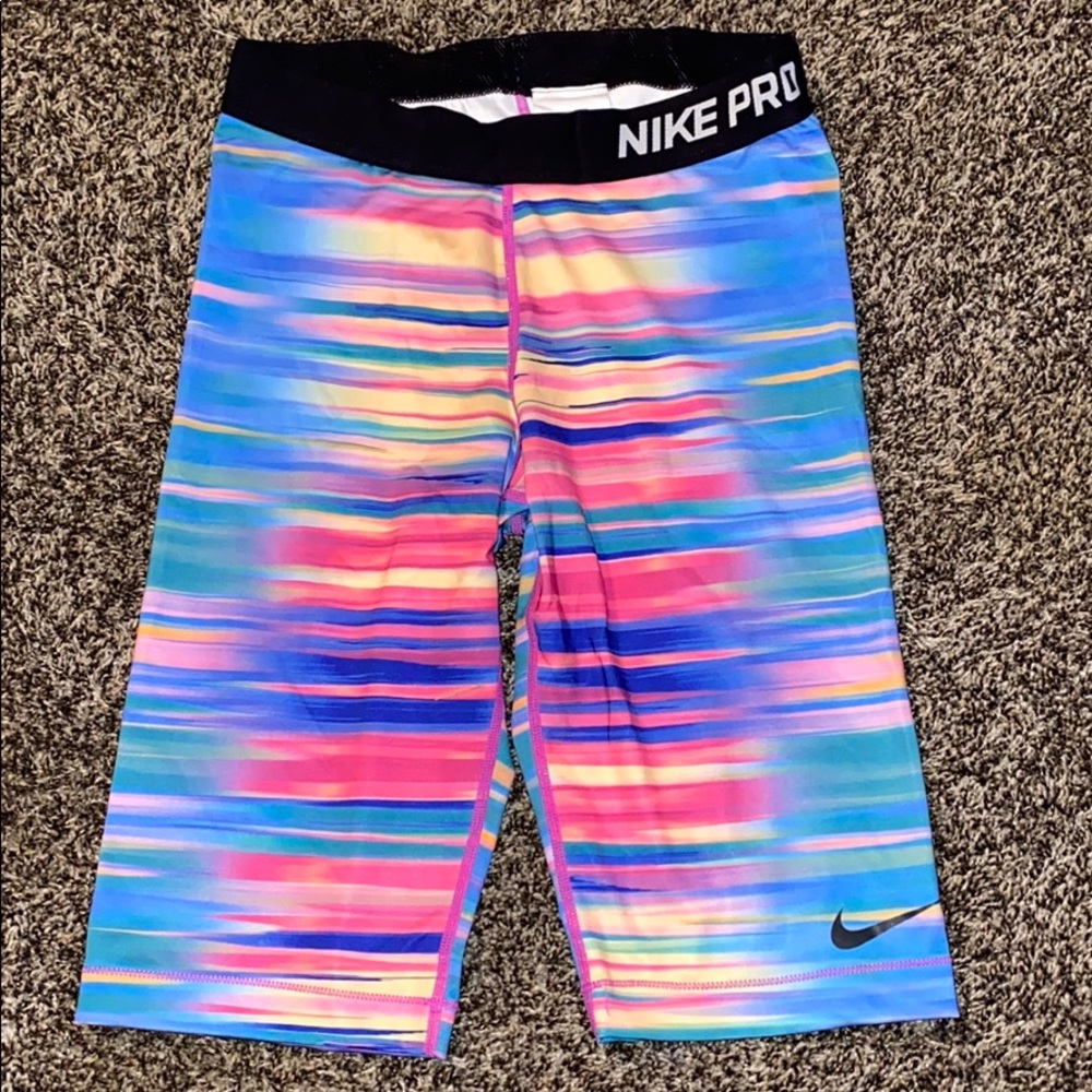 Women’s Nike pro long shorts